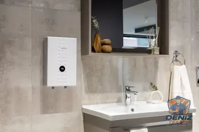 Veito Flow serisi lavabo üstünde duvarda
